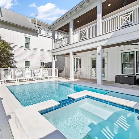 Private Pool And Short Walk To The Beach - Seagrove Beach Fl Home
